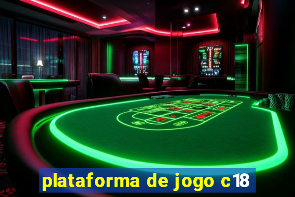 plataforma de jogo c18